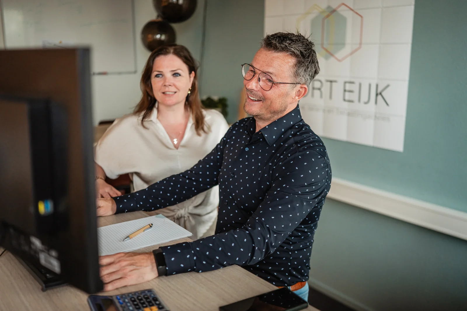 Team van PoortEijk op kantoor in Leusden, werkend voor zzp'ers uit Utrecht